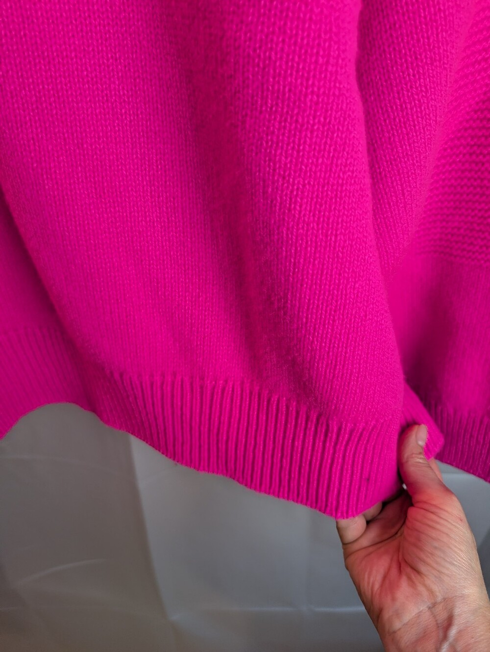 DSQUARED2 Oversized Neon Hot Pink Turtleneck Sweater Knit Luxury Pullover M BNWT - Picture 12 of 14